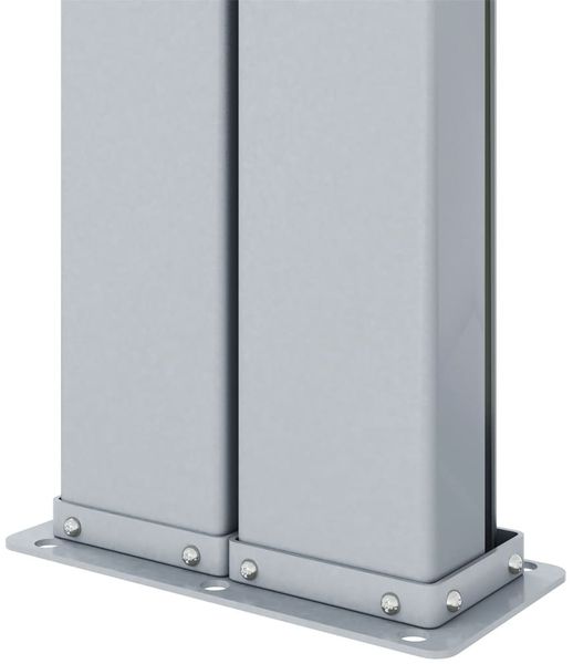 vidaXL Seitenmarkise Ausziehbar Braun 160x1000 cm 318033 Bild 6