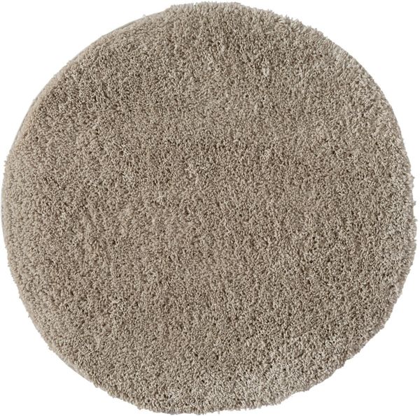Myflair Möbel & Accessoires Hochflor-Teppich My Shaggy, rund, Höhe: 37 mm, Shaggy, Uni Farben, leicht glänzend, Microfaser, extra flauschig