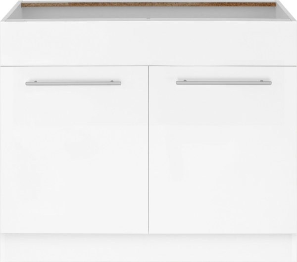 wiho Küchen Spülenschrank Unna 100 cm breit, ohne Arbeitsplatte Bild 2