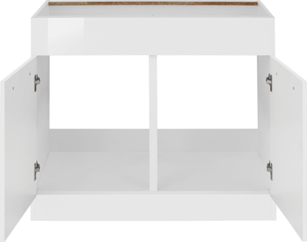 wiho Küchen Spülenschrank Unna 100 cm breit, ohne Arbeitsplatte Bild 3