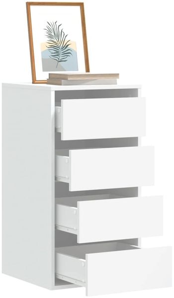 vidaXL Kommode Weiß 40x41x76 cm Holzwerkstoff 852861
