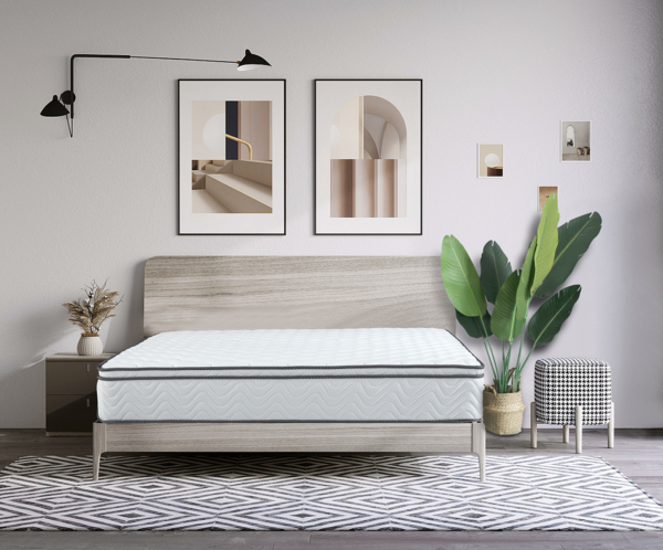 Arensberger VIKTORIA 7-Zonen Taschenfederkern Matratze, Höhe 25cm, mit integriertem Topper , 120x200 cm Bild 9