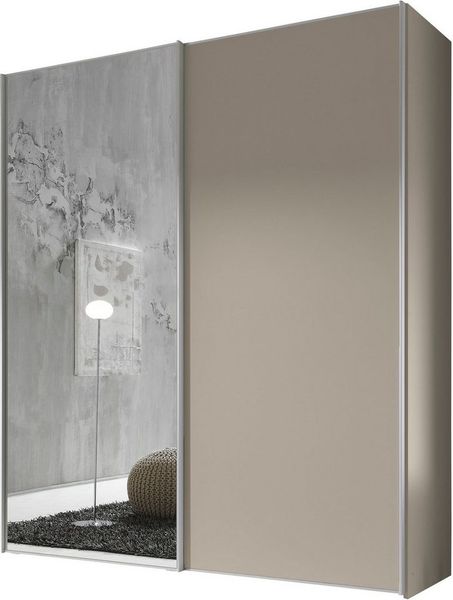 STAUD Schwebetürenschrank Sinfonie Plus, edles Design in hochwertiger Qualität, Made in Germany Mit Spiegeltüre und vier verschiedenen Ausstattungsvarianten