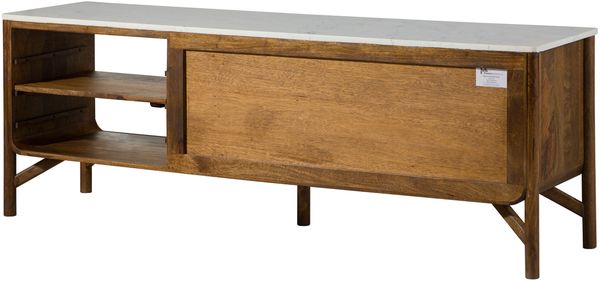 Sideboard Mango 185x45x65 braun geölt / echter Marmor LOS ANGELES #06 Bild 10