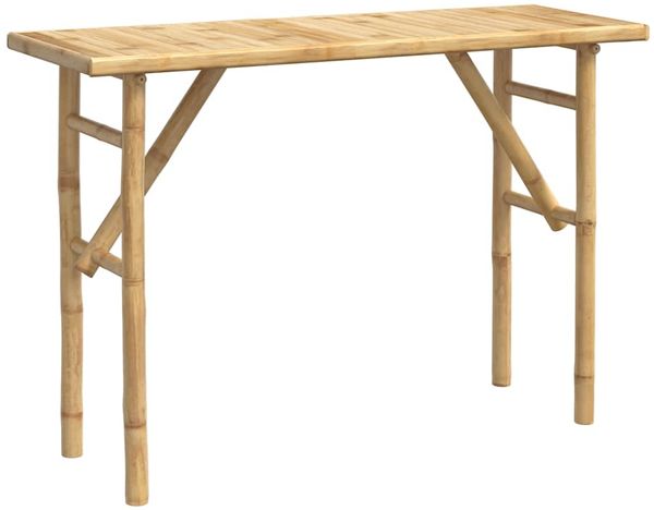 Konsolentisch, Beistelltisch, Konsole 115x39x75 cm Bambus