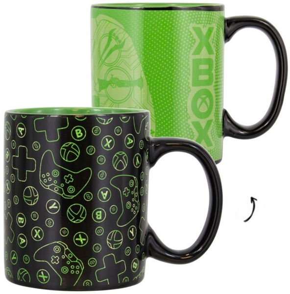 Paladone Tasse Xbox Controller Kaffeebecher mit Wärmeeffekt