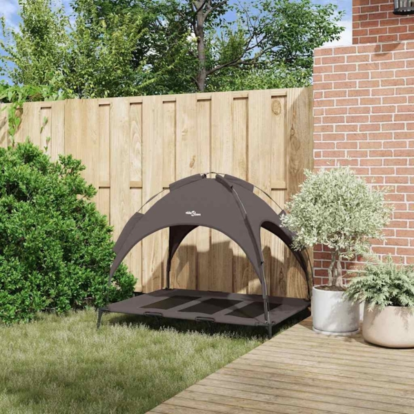 vidaXL Hundebett Braun xl Stahl 42008172 Bild 2