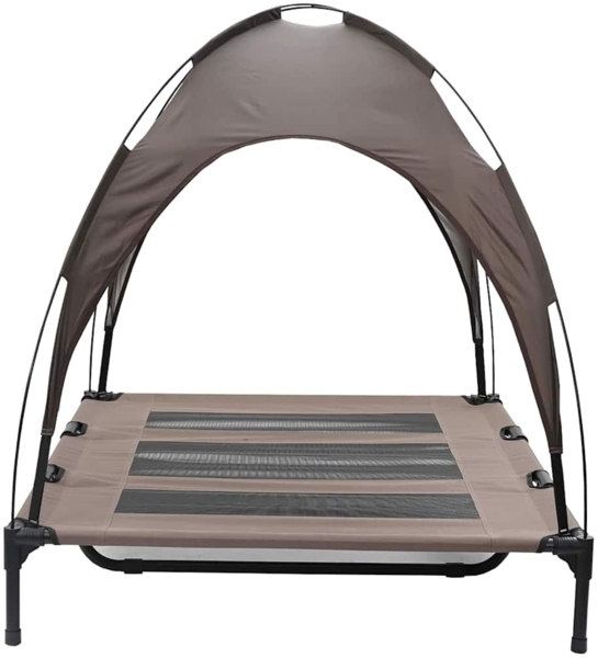 vidaXL Hundebett Braun xl Stahl 42008172 Bild 4