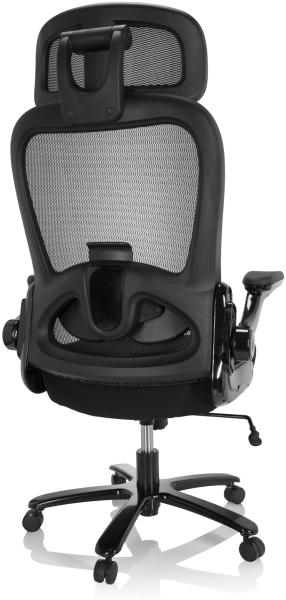 hjh OFFICE XXL Drehstuhl INSTRUCTOR SW I PRO Stoff/Netzstoff Schwarz Bild 5