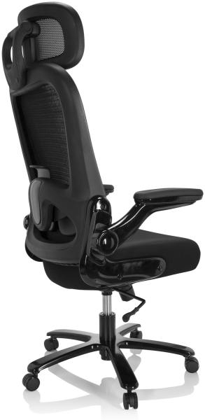 hjh OFFICE XXL Drehstuhl INSTRUCTOR SW I PRO Stoff/Netzstoff Schwarz Bild 4