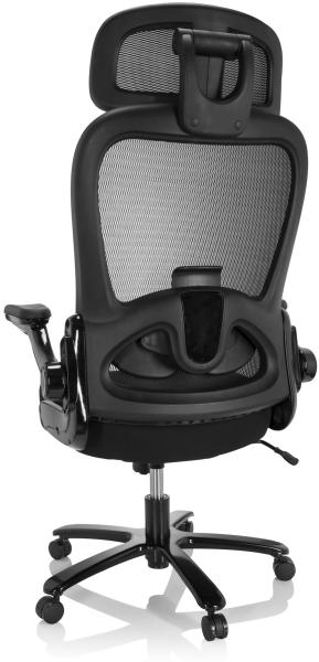 hjh OFFICE XXL Drehstuhl INSTRUCTOR SW I PRO Stoff/Netzstoff Schwarz Bild 6