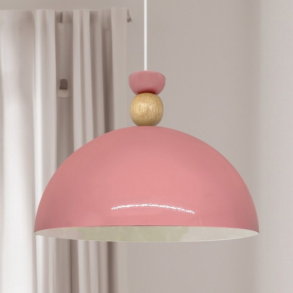 Bamyum Pendelleuchte Pendelleuchte Yimpi Hängelampe Industrial Ø30 cm, E27, Moderne Lampe, ohne Leuchtmittel, E27, Dimmbar, Einstellbare Kabellänge
