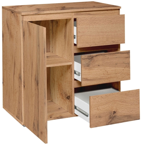 Kommode Inspiration 2 / Image 2, Holzwerkstoff, Holzfarben, 80 x 80 x 40 cm Bild 4