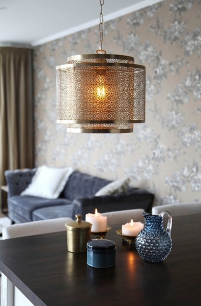 By Rydéns 4200400-6519 Pendelleuchte Hermine 35 cm Messing matt Bild 2