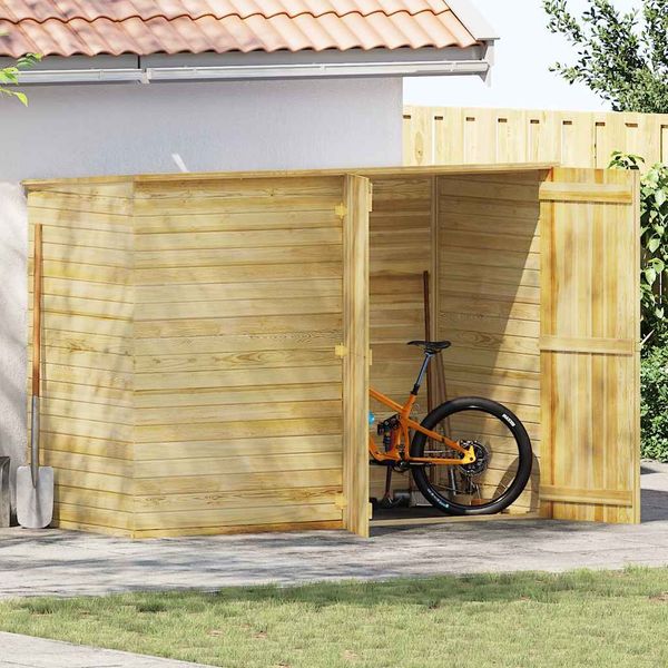 vidaXL Garten-Gerätehaus 232 x 110 x 170 cm Kiefernholz Imprägniert 46363