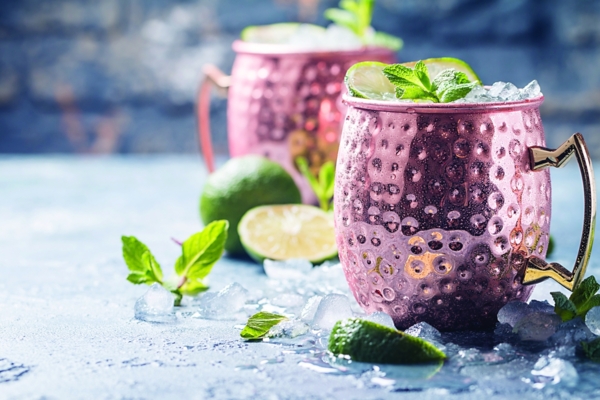 Sambonet Bar Utensils Moscow Mule Becher schwarz 500ml Bild 3