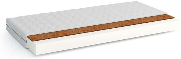 Kaltschaummatratze Kaltschaum-Matratze + KOKOS Matratze für Kinder Jugendliche Höhe 10 cm, Deine Möbel 24, 10 cm hoch, (80x160 80x180 90x190 90x200 120x200 140x200), H2,5, Antiallegrisch, für Kinder geeignet, Super Qualität