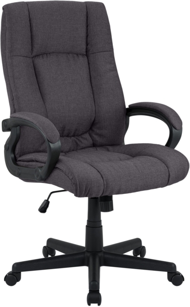 Bürostuhl XL Sparta Stoff, 106 x 70 x 66 cm, schwarz [192342101]