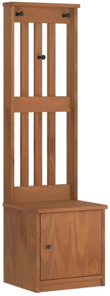 vidaXL Garderobenständer SANDNES 45x40x159,5 cm Massivholz Kiefer 4010484