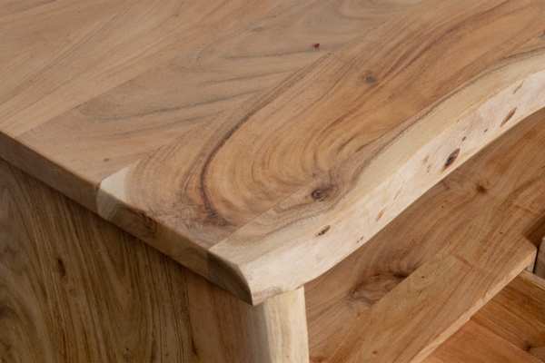 Lowboard TV-Board 190 x 45 x 50 cm Akazienholz massiv naturfarben DAHLIA 86441654 Bild 7