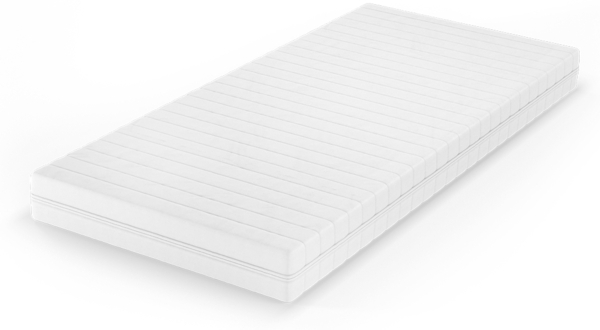 Kaltschaummatratze Weiß 90 x 200 cm H3 Härtegrad, 7Zonen Vitalispa