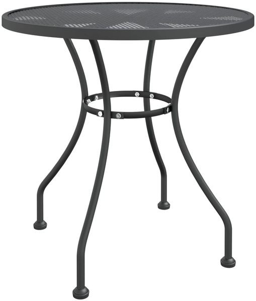 vidaXL 3-tlg. Garten-Essgruppe Streckmetall Anthrazit 3084711 Bild 4