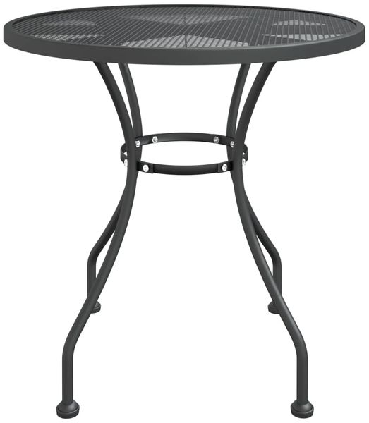 vidaXL 3-tlg. Garten-Essgruppe Streckmetall Anthrazit 3084711 Bild 5