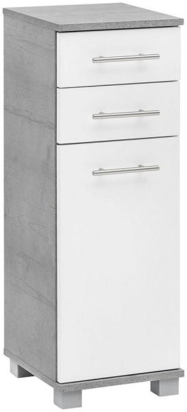 Schildmeyer Midischrank 30,3 x 88,6 x 32,6 cm steingrau