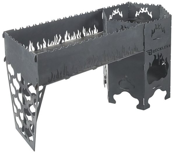 Komplex Ofen + Grill-Mangal Reckless 3 mm Stahl