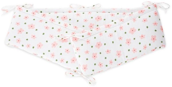FabiMax Beistellbett Babybett Boxspring weiß lackiert, 90 x 55 cm Liegefläche, aus Buchenholz, Stufenlos höhenverstellbar 40-73 cm, Holz-Lattenrost
