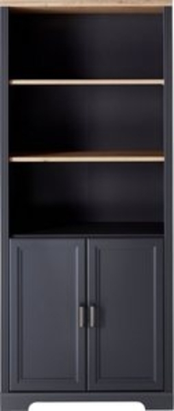 Büroregal Stauraumelement JASMIN 03 Graphit Artisan Eiche Nachbildung Bild 6