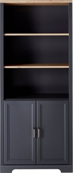 Büroregal Stauraumelement JASMIN 03 Graphit Artisan Eiche Nachbildung Bild 4