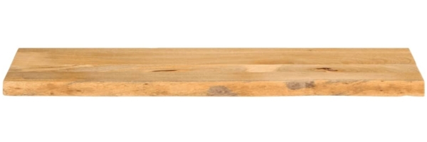 vidaXL Tischplatte mit Baumkante 110x40x3,8 cm Massivholz Mango 370493 Bild 2
