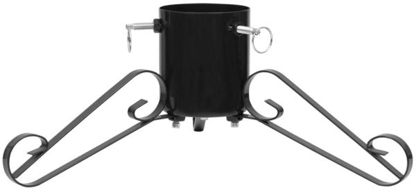 vidaXL Christbaumständer Schwarz 58x58x21 cm 331319