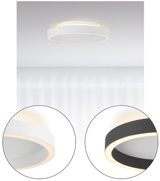 Halo Design 746521 LED Deckenleuchte Backlight String Schwarz 30cm 3-Step-Dim 3000K Bild 3