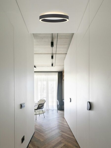 Halo Design 746521 LED Deckenleuchte Backlight String Schwarz 30cm 3-Step-Dim 3000K Bild 4