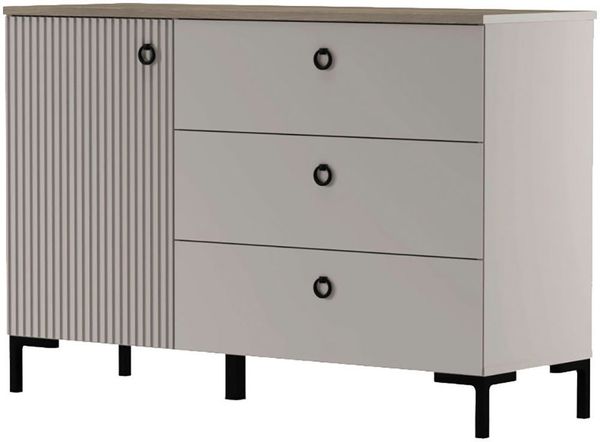 Home affaire Sideboard Luminara (1 St), Kommode mit Soft-Close Funktion - 120 oder 150 cm Breite