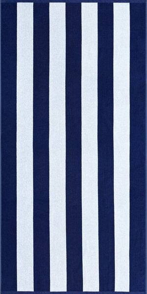 Cawö Home Strandtücher Beach Stripes 5582 Velours, 100% Baumwolle (1-St)