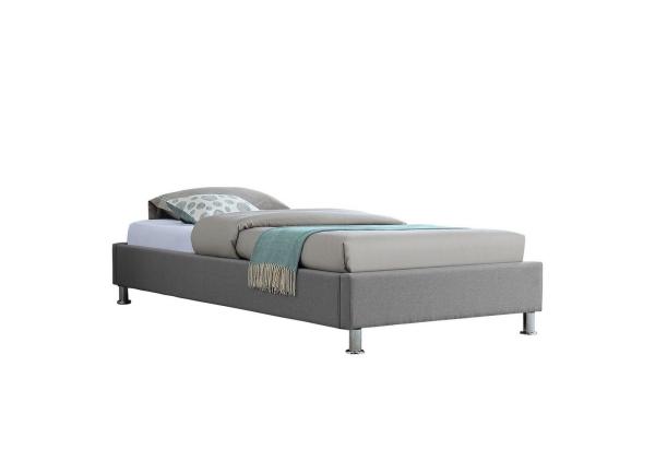 CARO-Möbel Futonbett Laredo Einzelbett Bettgestell 90x200 cm inklusive Lattenrost