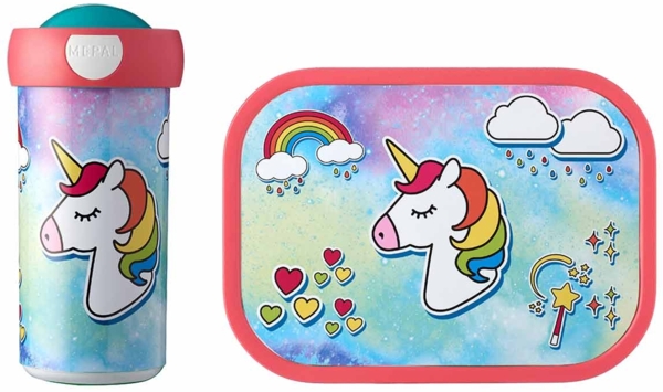 Mepal CAMPUS Pausenset Unicorn 2-teilig