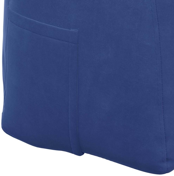 vidaXL Rückenkissen Polizeiblau 140 x 24 x 50 cm Samt 42014527 Bild 8