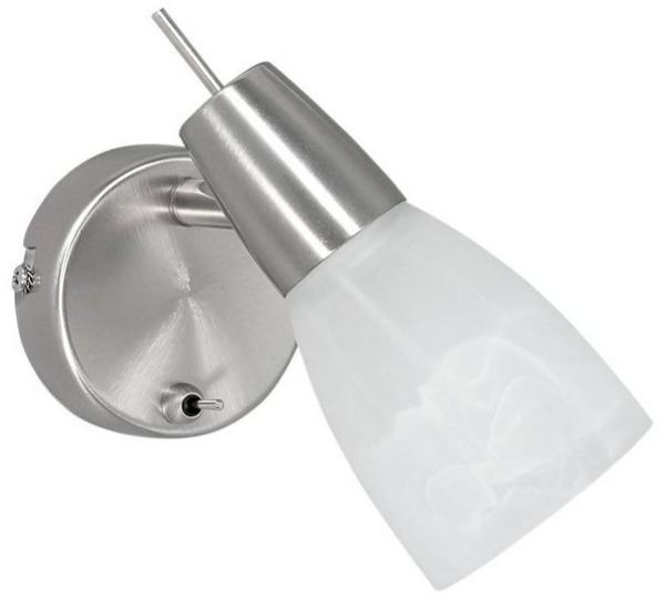 JULIA LED Leuchten Direkt Wandleuchte, stahl 1xGU10 4W 3000K Innenleuchte, IP20 11471