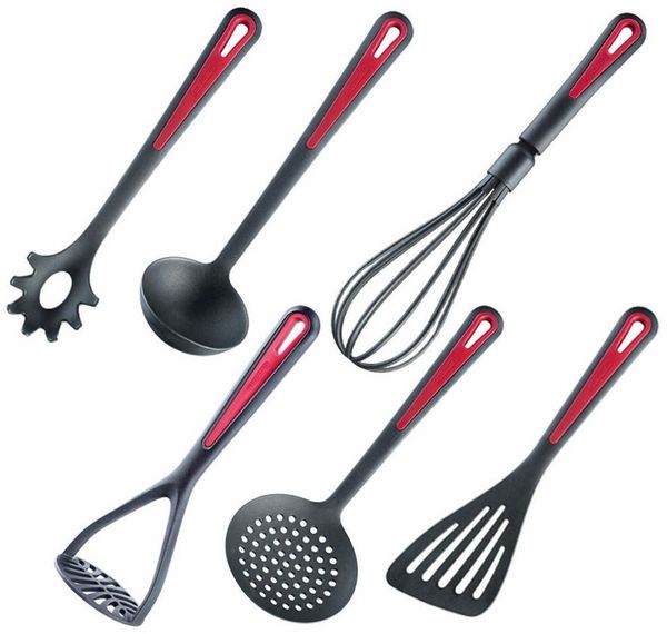 WESTMARK Kochbesteck-Set Gallant, 6-tlg, hochhitzebeständig, Made in Germany, langlebig, spülmaschinenfest