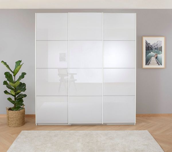 OTTO home Kleiderschrank Mehrzweckschrank Aktenschrank Möbel Mietswohnung Schlafzimmer KOLUNA (3 Ausstattungen BASIC/CLASSIC/PREMIUM (inkl. SOFT-CLOSE-FUNKTION) Breiten 203/271/315/360 cm Höhen 210/229 Glas-Front MADE IN GERMANY