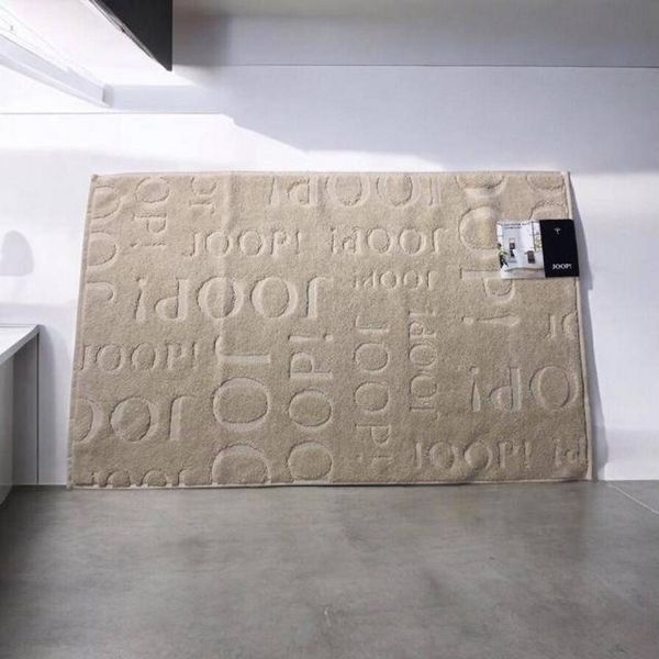 JOOP! Badematte Selection Uni 1711 Beige, 100% Baumwolle, Rechteckig
