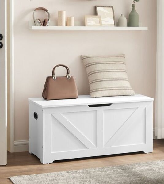 Vasagle Sitzbank »Aufbewahrungsschrank«, Spielzeugtruhe, Sitztruhe, 100 x 40 x 46 cm