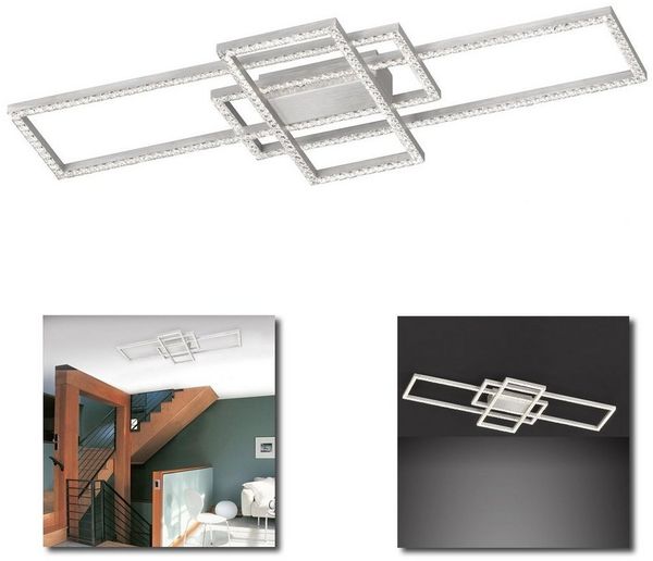 Home4Living LED Deckenleuchte Deckenlampe modern 3 Flg. Deckenleuchten dimmbar, inkl. Leuchtmittel, Dekorativ