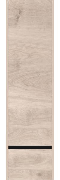 Germania Hängeschrank 1268-627 GW-Cantoria, in Eiche/Schwarz, mit Einer Tür, 36 x 135 x 29 cm (BxHxT)