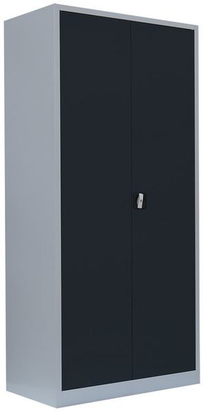 Steelboxx Mehrzweckschrank Metallschrank abschließbar Aktenschrank Büroschrank 195 x 92,5 x 60 cm (1-St) Mehrzweckschrank abschließbar