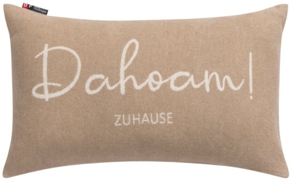 DAVID FUSSENEGGER Kissenhülle Silvretta 'Dahoam' 30 x 50 cm